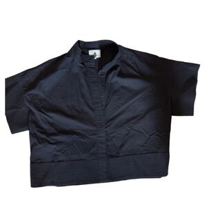 Tuckernuck Black Short Sleeve Top Structured